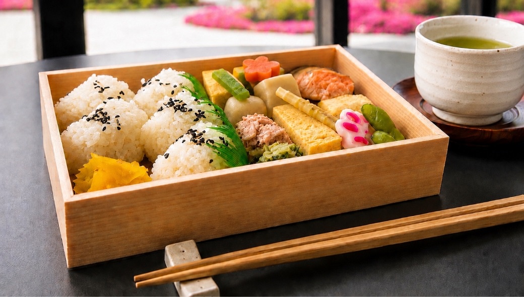 見学会のお弁当